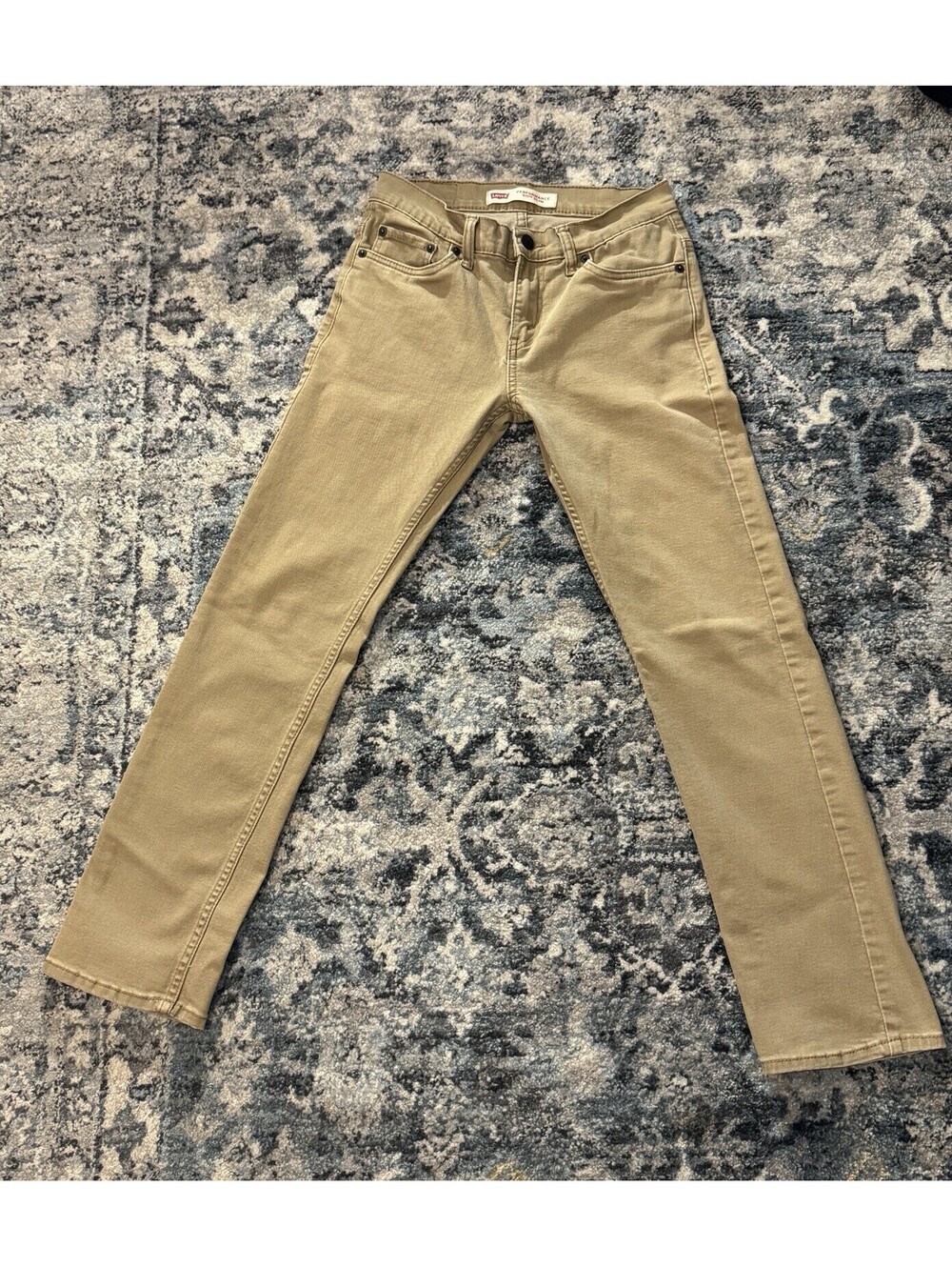 Levi's 511 Slim Jeans Women's 14 Regular Size 27/27 Tan Denim